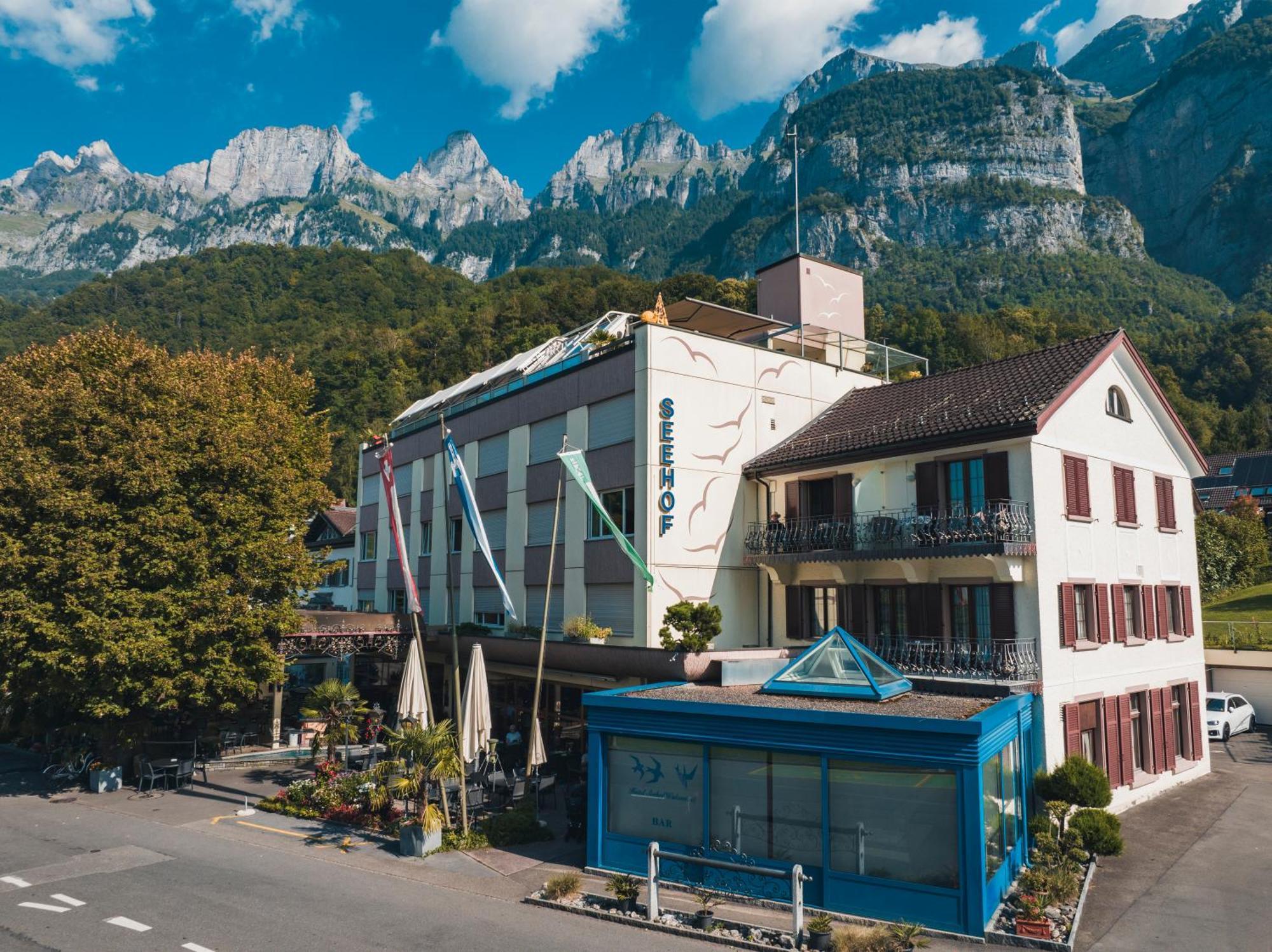 Hotel Seehof Superior Walenstadt Exterior photo